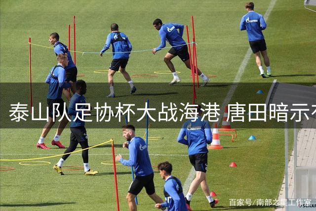 泰山队足协杯大战海港 唐田暗示有球员将全力以赴助队晋级